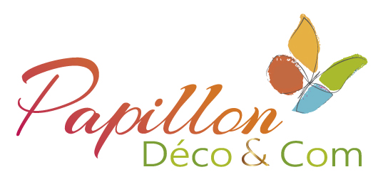 logo agence Papillon Déco & com